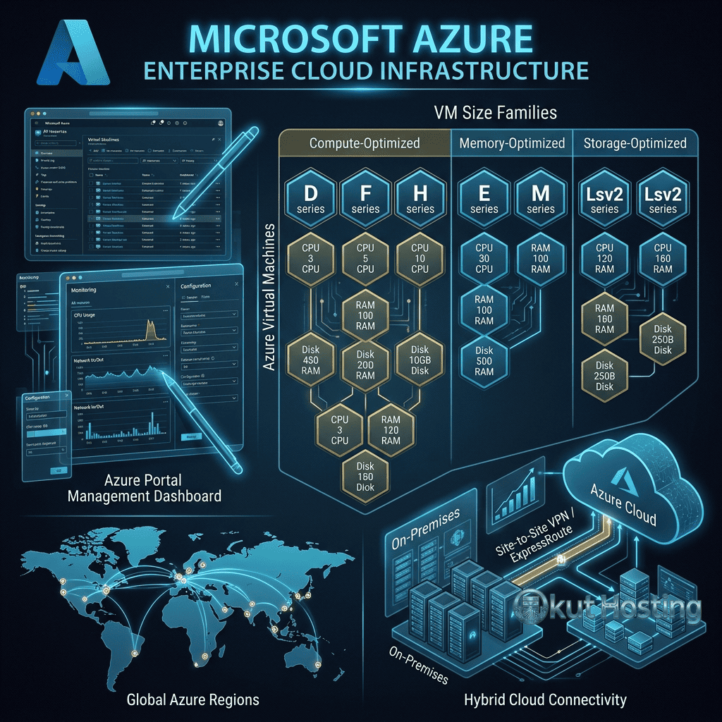 Microsoft Azure VMs - Virtual Machine Configuration Options - Featured Image